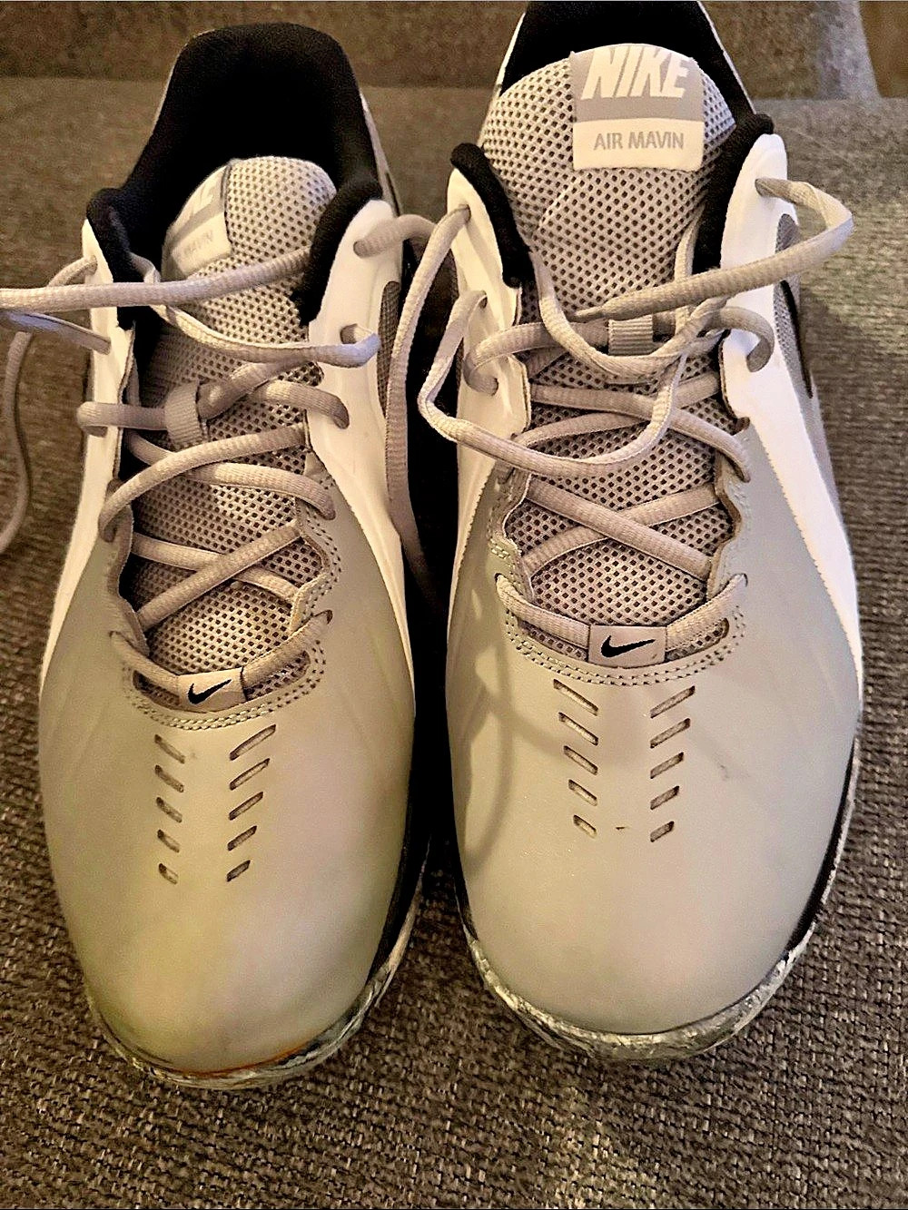 Nike Air Mavin Low "Wolf Grey" White & Black US 11.5